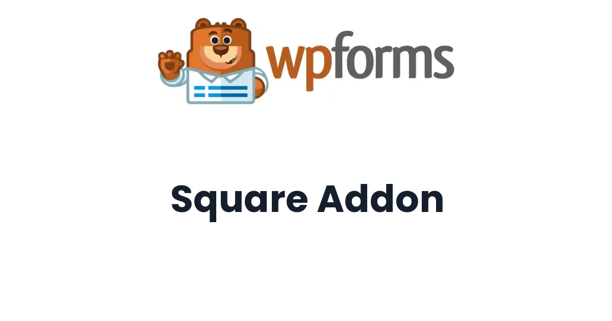 WPForms Square Addon