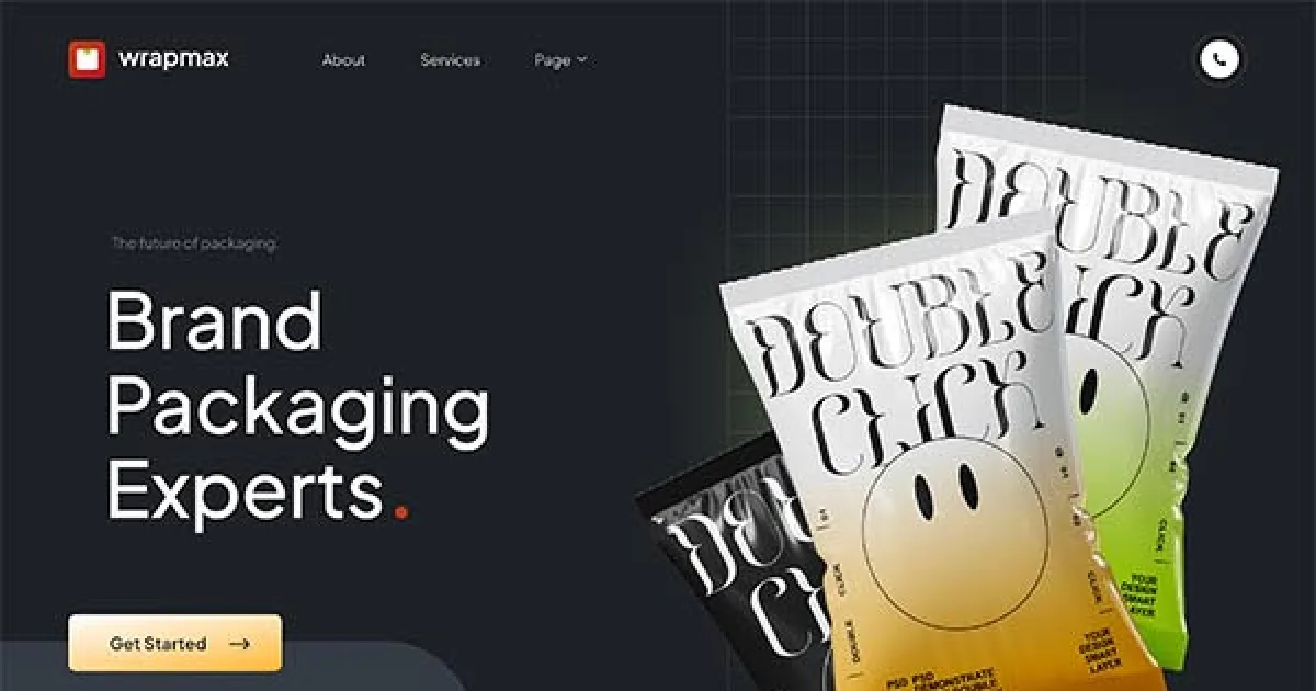 Wrapmax – Custom Packaging & Branding Agency Elementor Template Kit