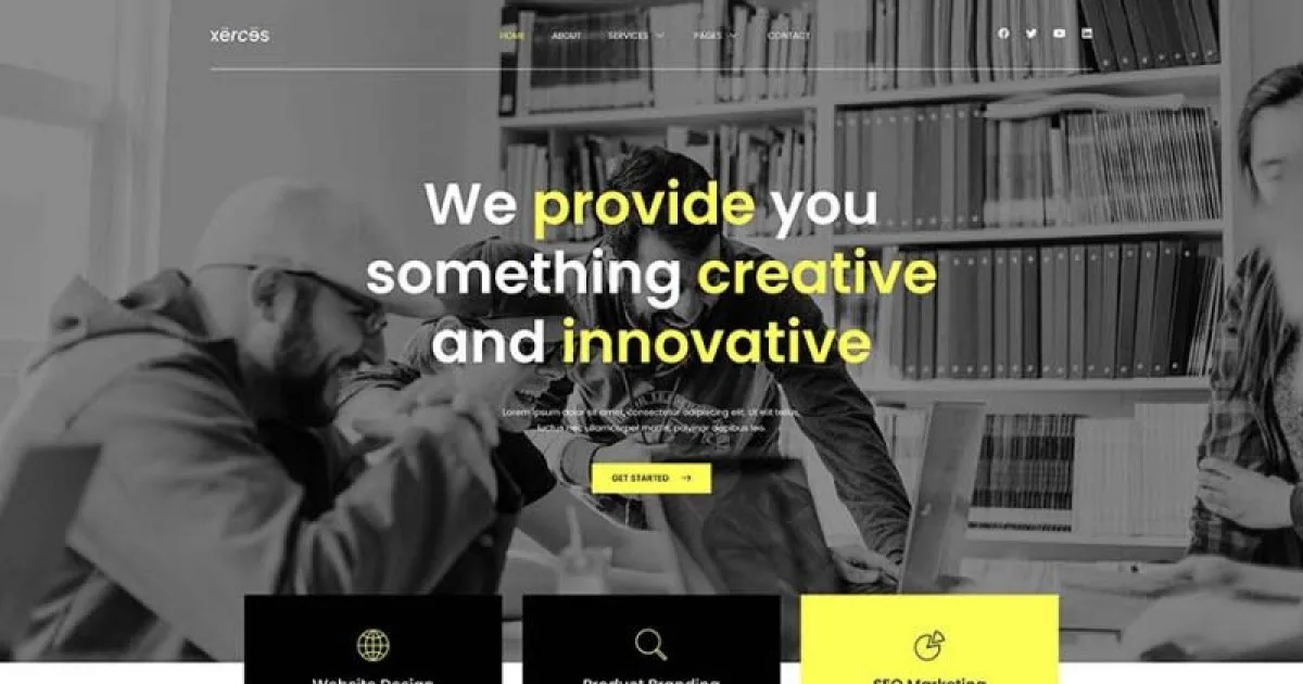 Xerces – Creative & Digital Agency Elementor Template Kit