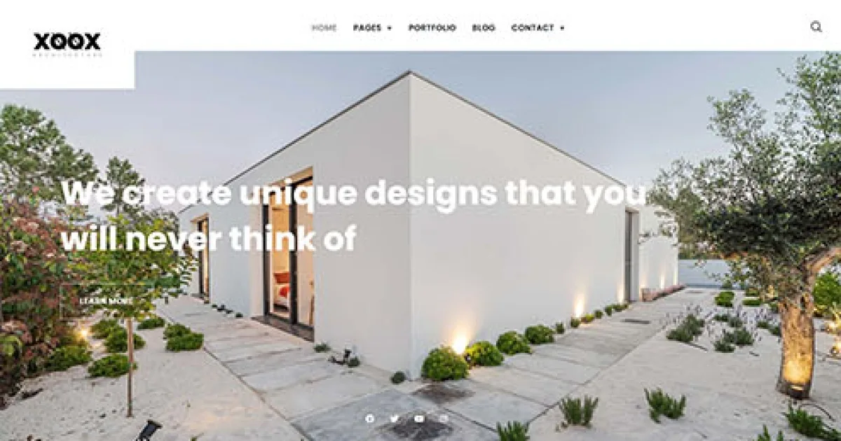 XOOX – Architecture Agency Elementor Template Kit