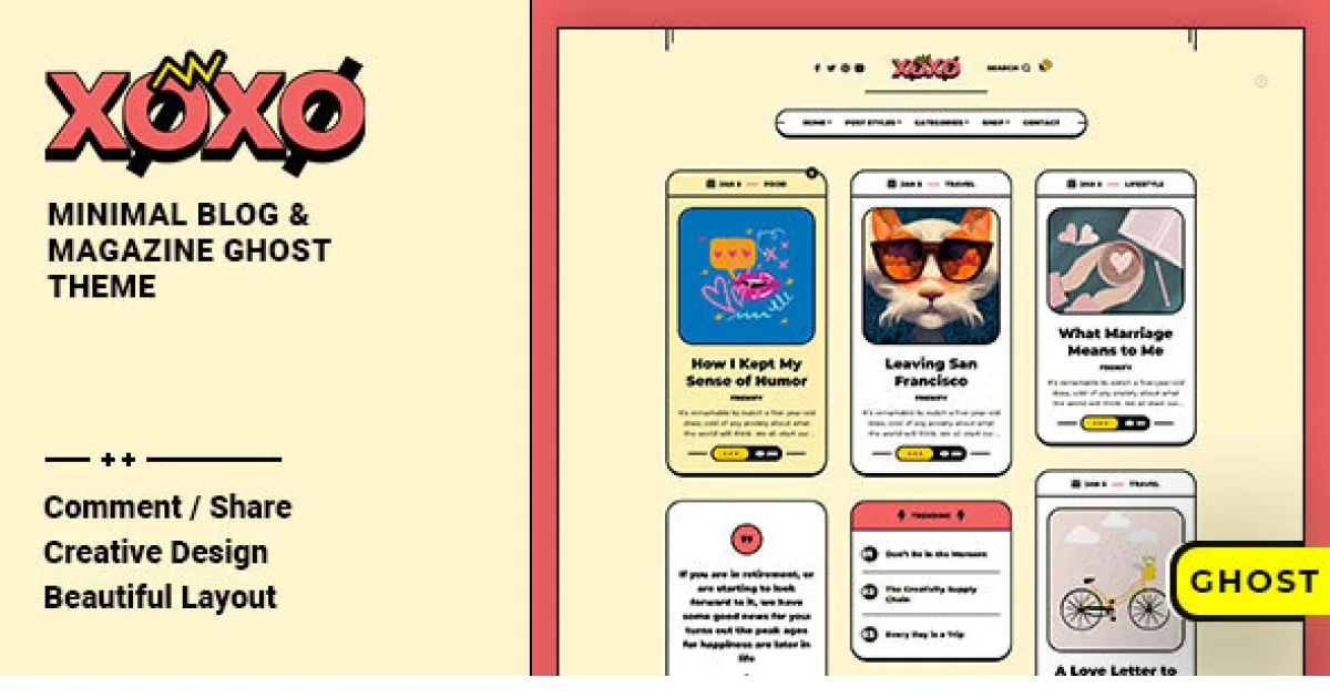 Xoxo Theme – Blog & Magazine WordPress Theme - Official Release Preview