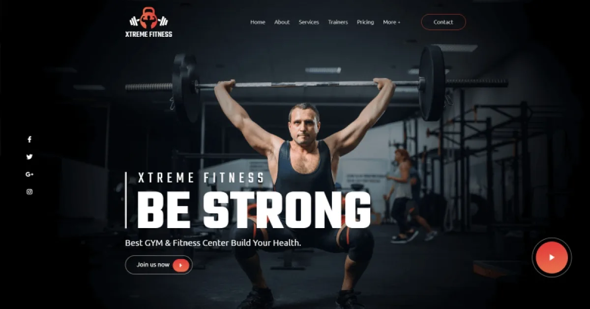 Xtreme Fitness – Elementor Template Kit
