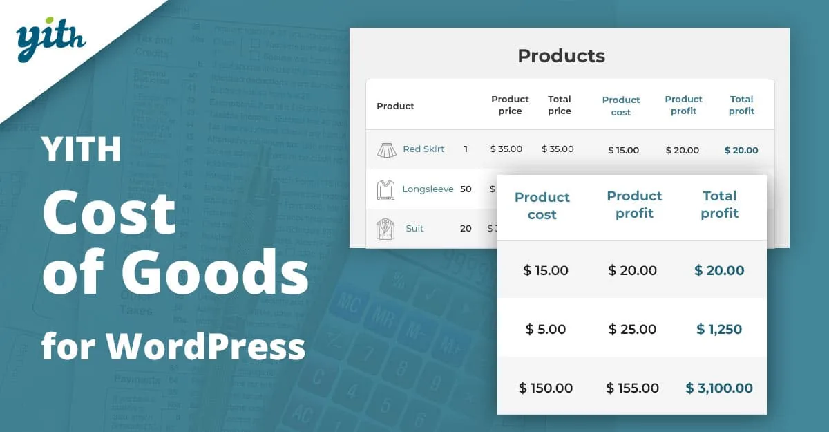 YITH Cost of Goods for WooCommerce Premium