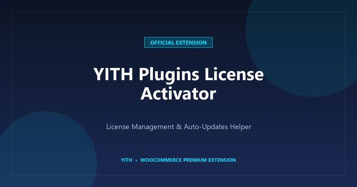 YITH Plugins License Activator