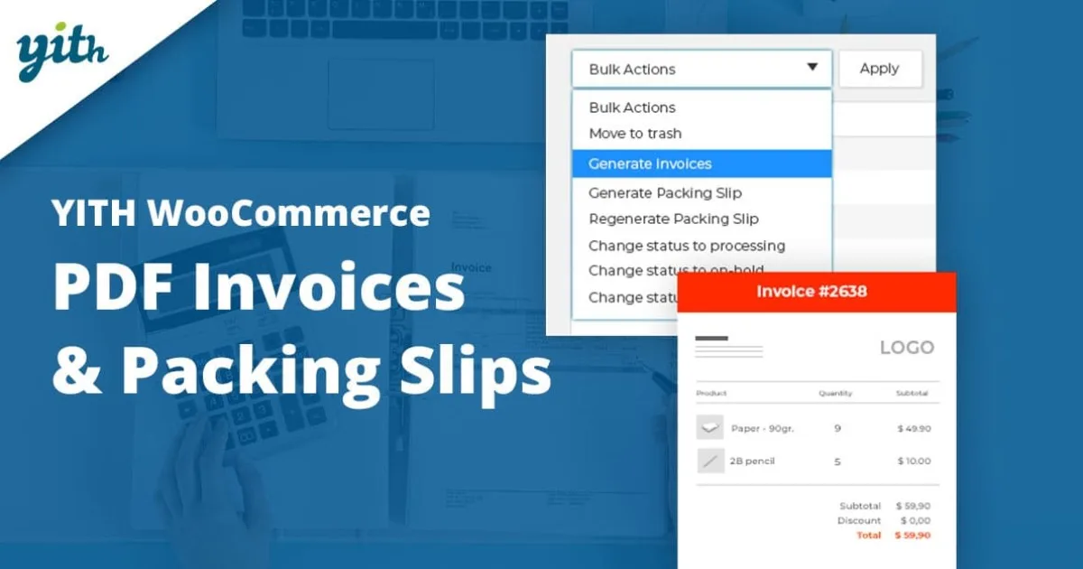 YITH WooCommerce PDF Invoice and Shipping List