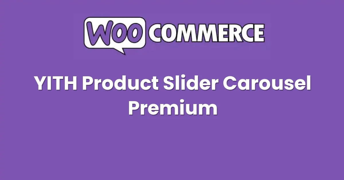 YITH Woocommerce Product Slider Carousel Premium