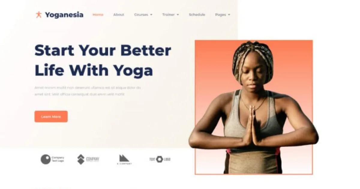 Yoganesia – Yoga Training Elementor Template Kit