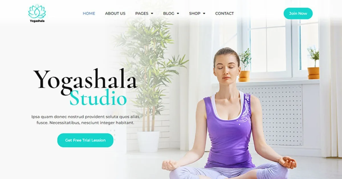 Yogashala – Yoga & Meditation Elementor Template Kit