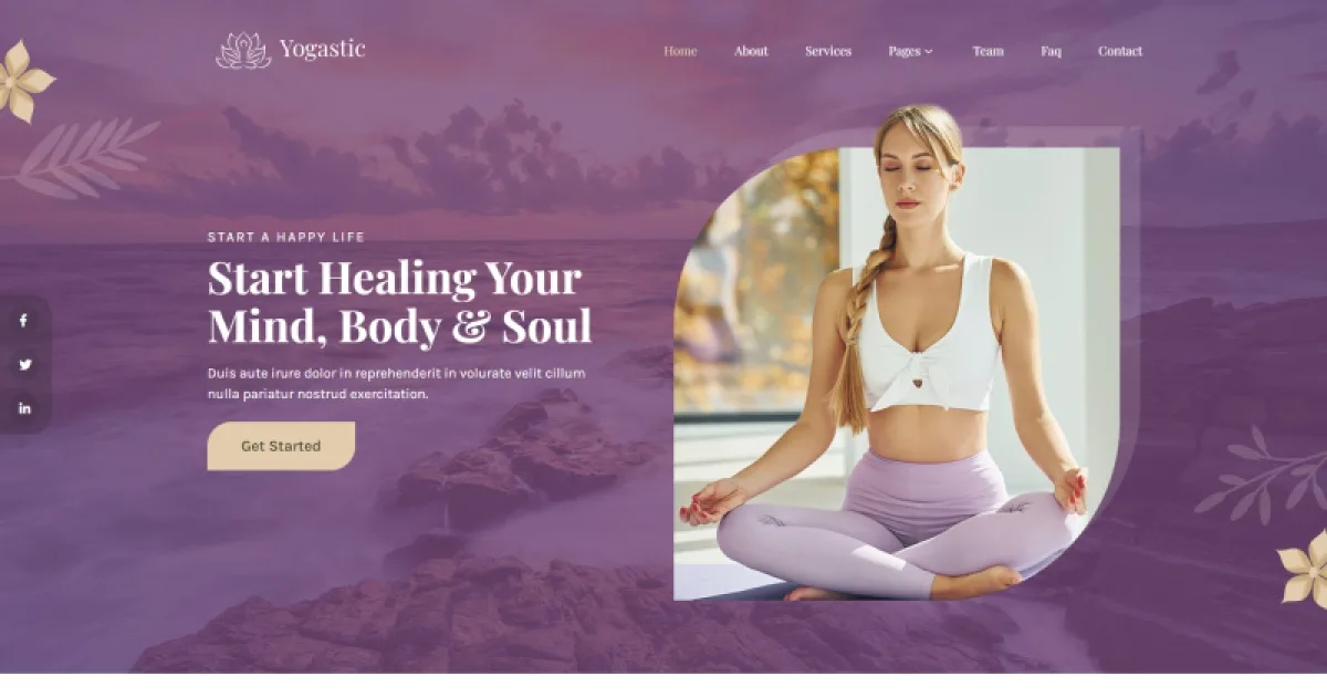 Yogastic | Yoga & Fitness Elementor Template Kit
