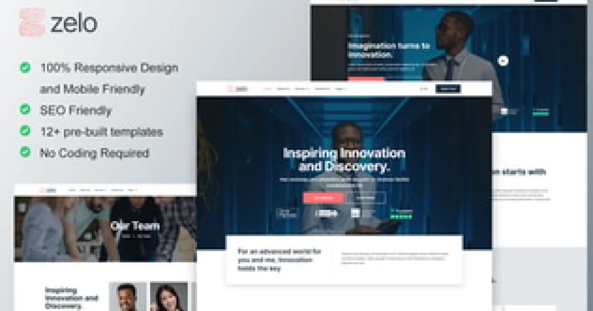 Zetero Seo Digital Agency Elementor Template Kit - Official Release Preview