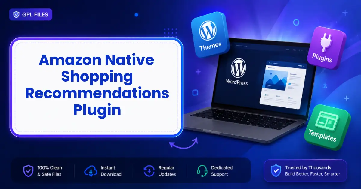 Amazon Native Shopping Recommendations Plugin
