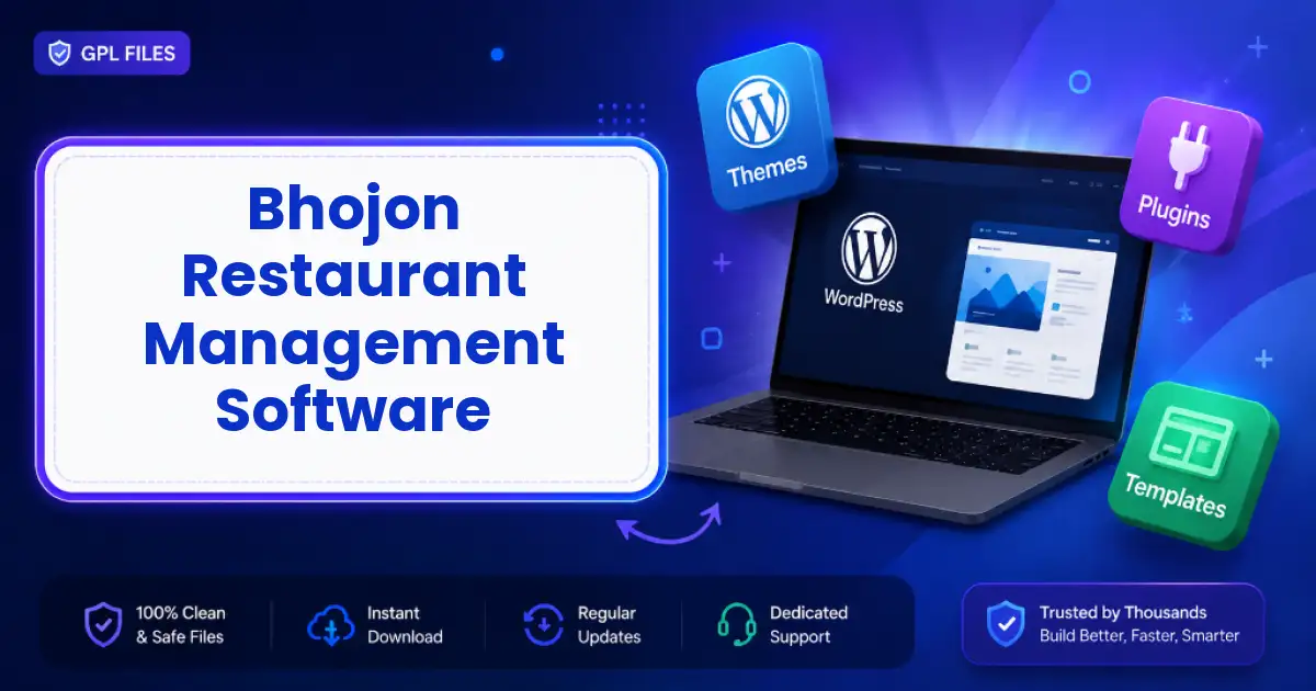Bhojon Restaurant Management Software