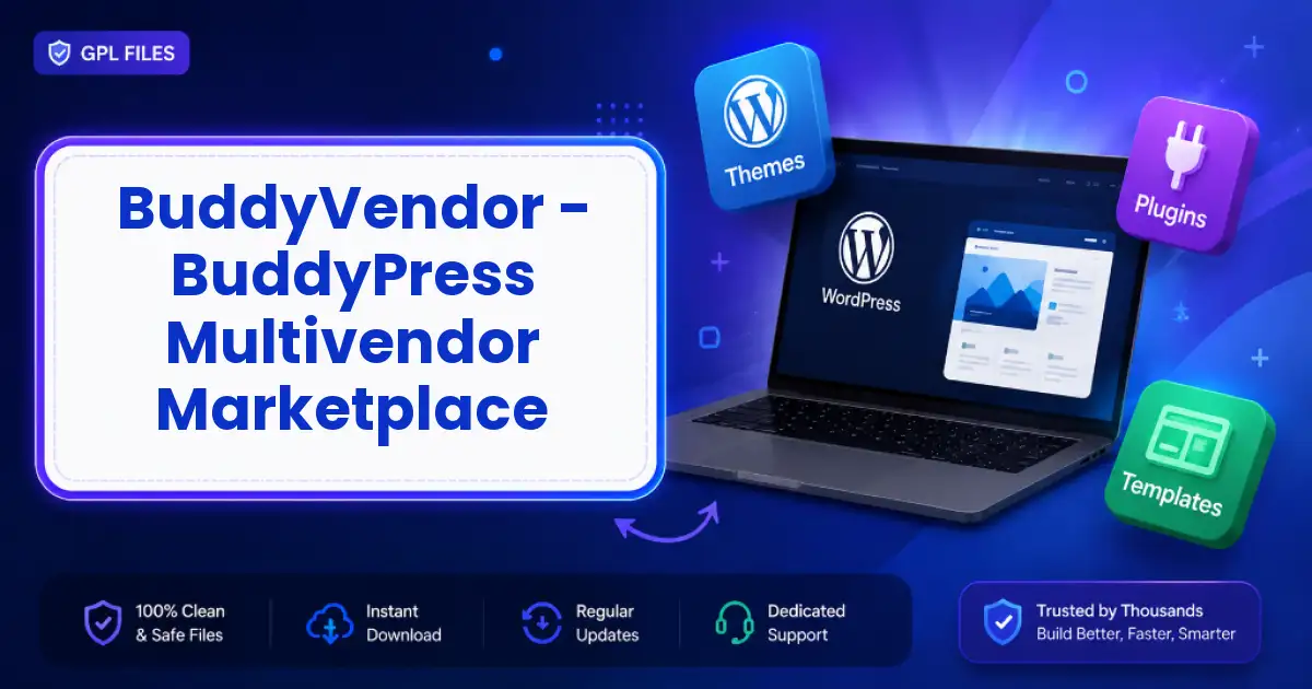 BuddyVendor – BuddyPress Multivendor Marketplace