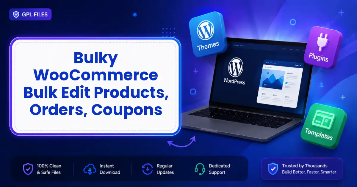 Bulky WooCommerce Bulk Edit Products, Orders, Coupons