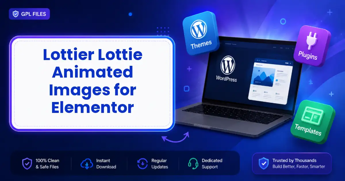 Lottier Lottie Animated Images for Elementor
