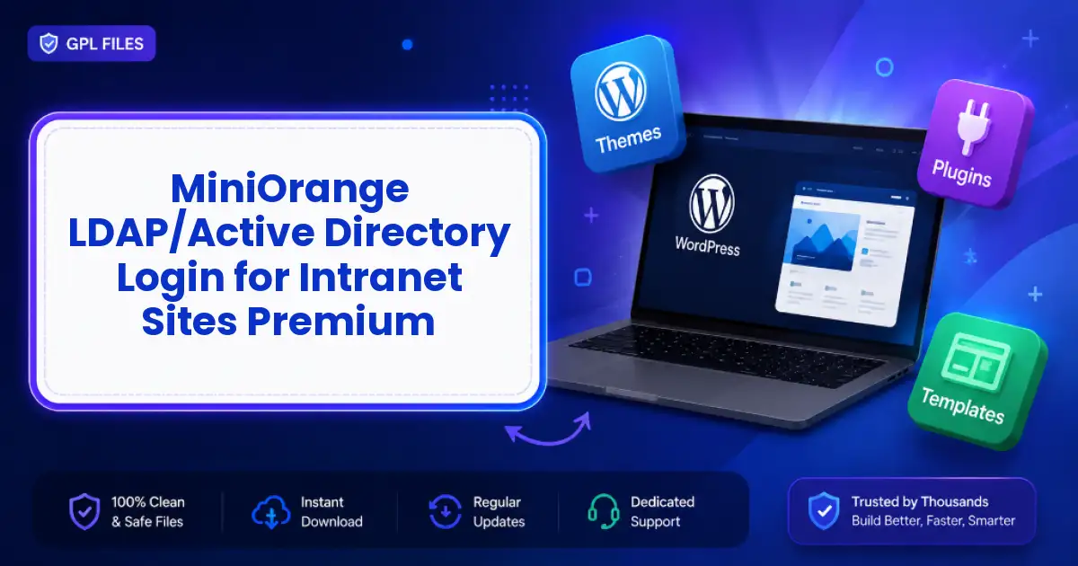 MiniOrange LDAP/Active Directory Login for Intranet Sites Premium  - Official Release Preview