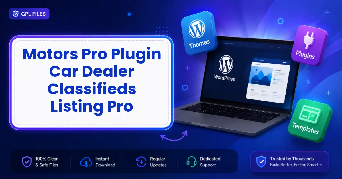 Motors Pro Plugin Car Dealer Classifieds Listing Pro - Official Release Preview