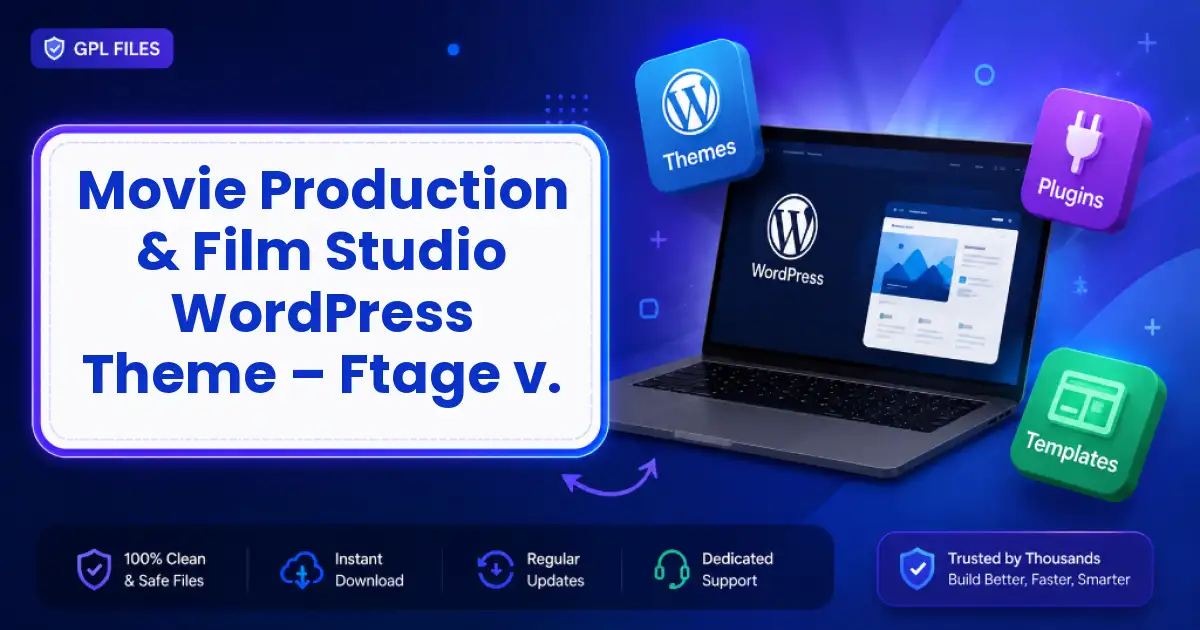 Movie Production & Film Studio WordPress Theme – Ftage v.